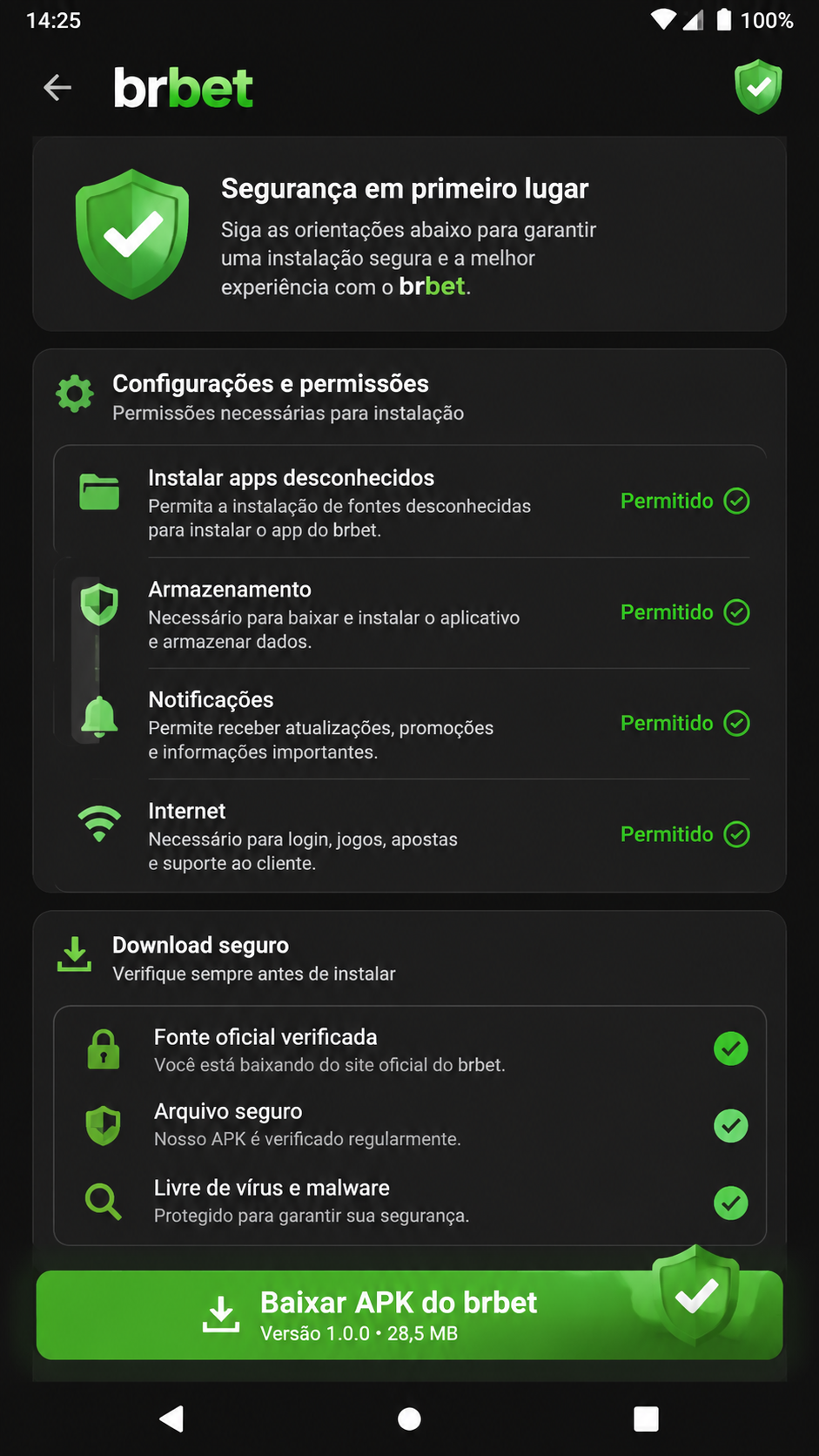 brbet screenshot