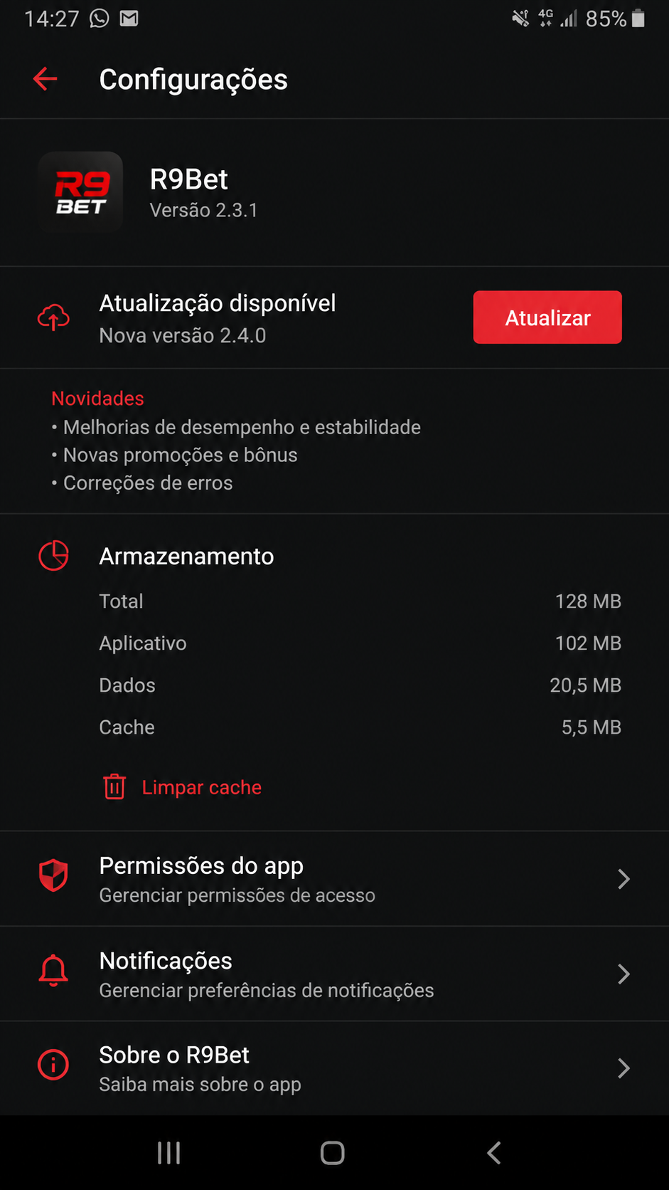 r9bet screenshot