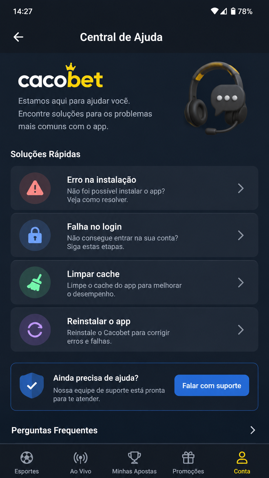 cacobet screenshot
