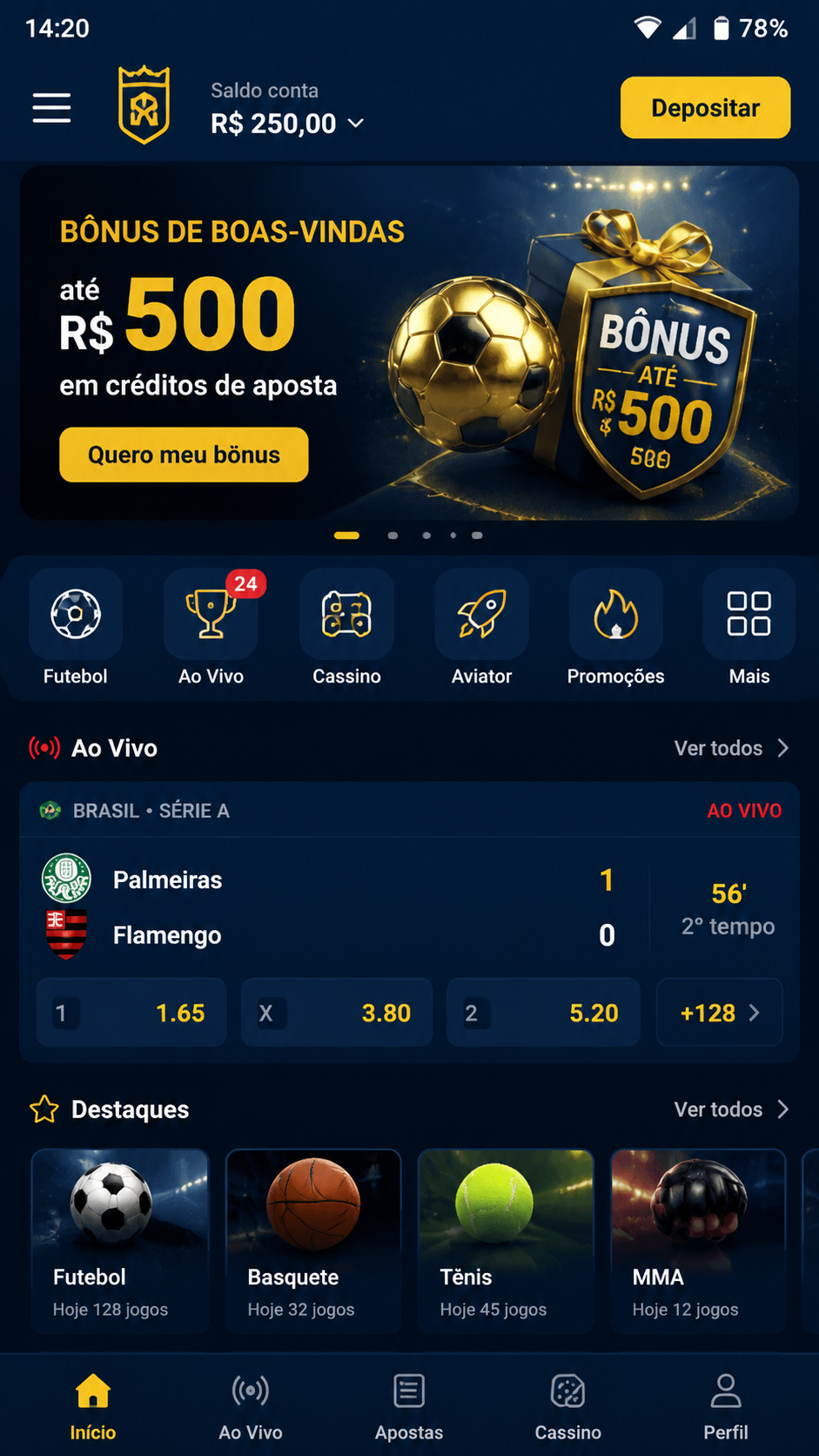globaisbet screenshot