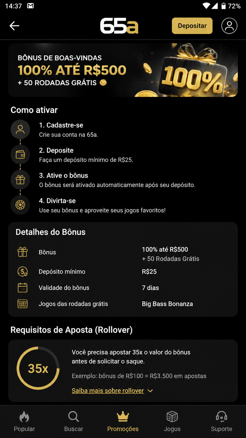 65a screenshot